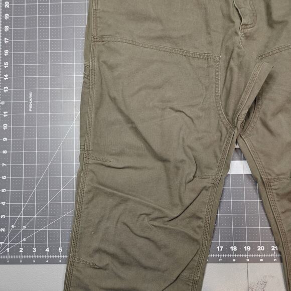 Carhartt Pants Mens 40x32 Double Knee Front Brown Canvas Carpenter Work Outdoors - Picture 3 of 16